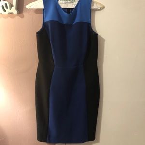 Block color dress